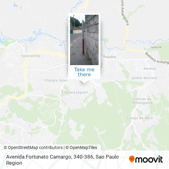 Avenida Fortunato Camargo, 340-386 map