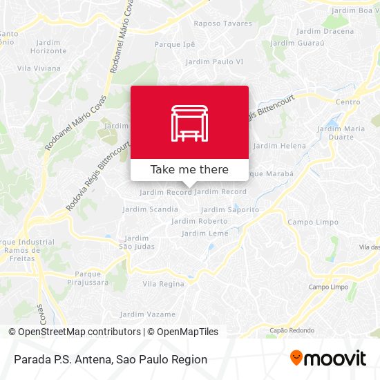 Parada P.S. Antena map