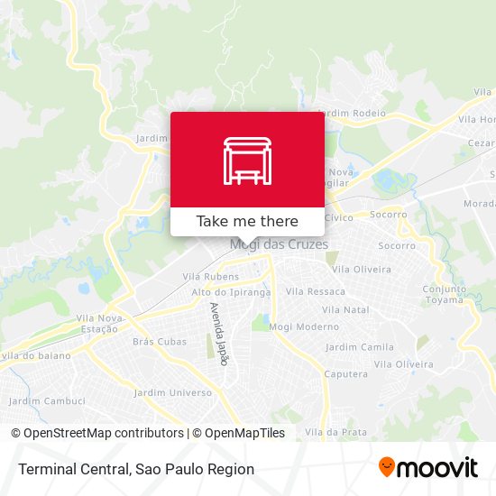 Terminal Central map