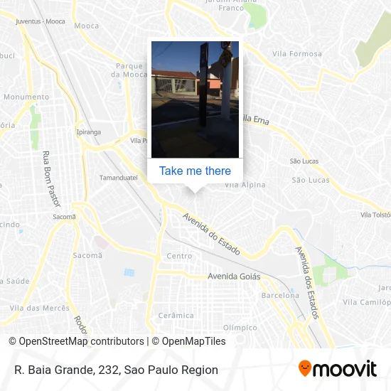 R. Baia Grande, 232 map