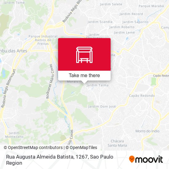 Rua Augusta Almeida Batista, 1267 map
