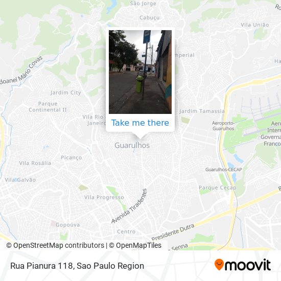 Rua Pianura 118 map