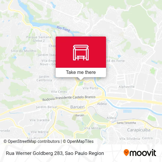 Rua Werner Goldberg 283 map