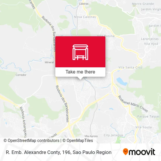 R. Emb. Alexandre Conty, 196 map