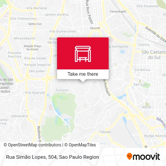 Rua Simão Lopes, 504 map