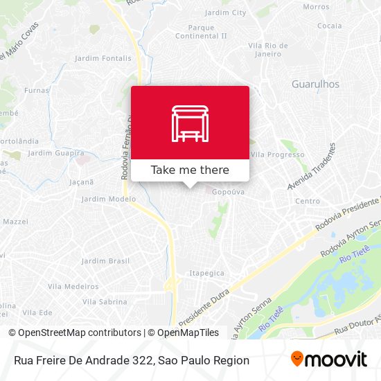 Rua Freire De Andrade 322 map