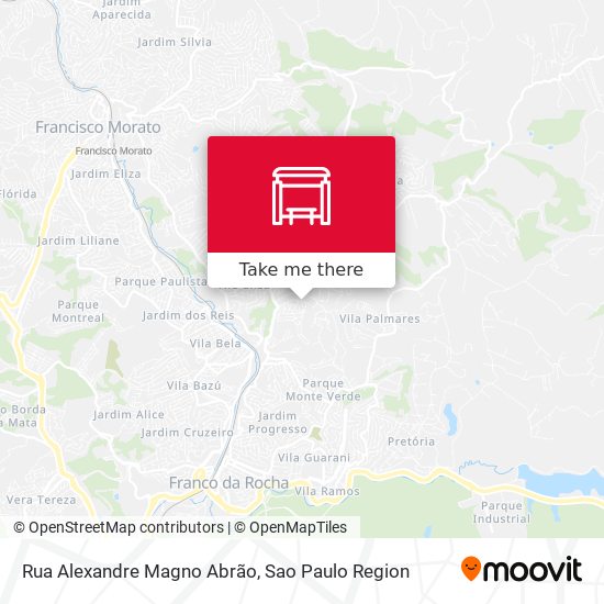 Rua Alexandre Magno Abrão map