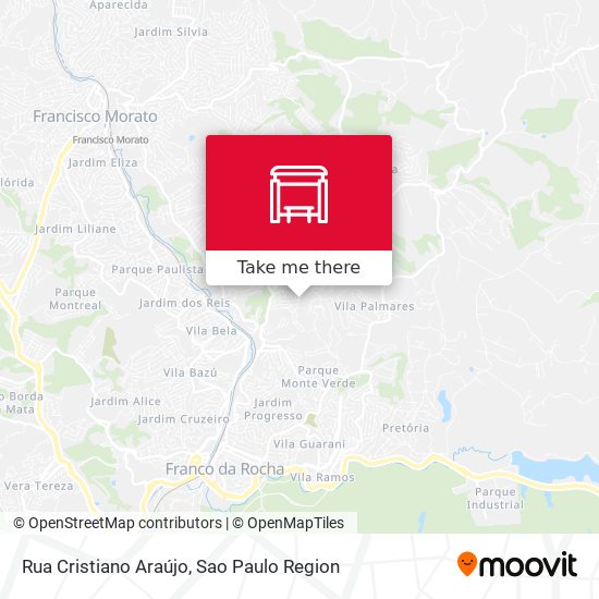 Rua Cristiano Araújo map