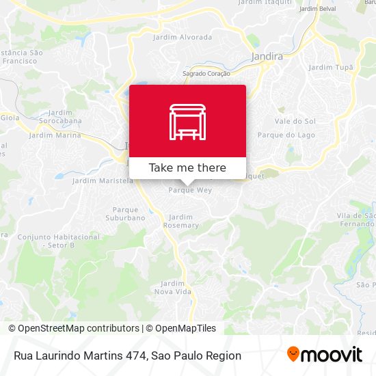 Rua Laurindo Martins 474 map