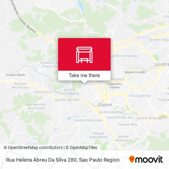 Rua Helena Abreu Da Silva 280 map
