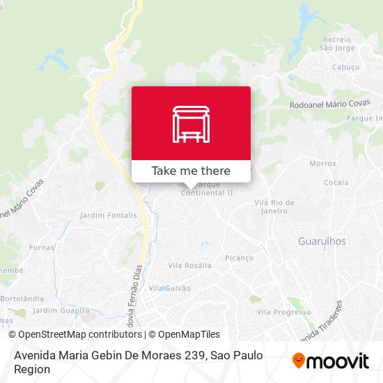 Avenida Maria Gebin De Moraes 239 map