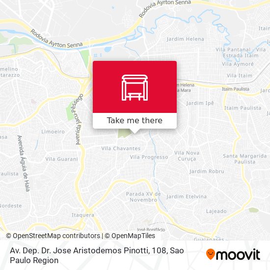 Av. Dep. Dr. Jose Aristodemos Pinotti, 108 map