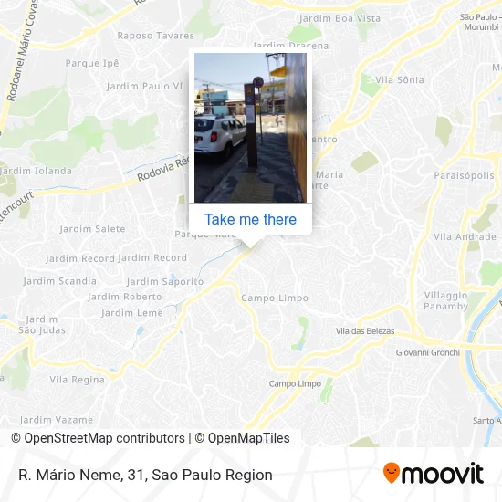 R. Mário Neme, 31 map