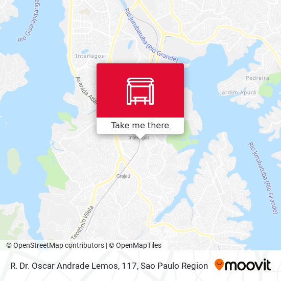 R. Dr. Oscar Andrade Lemos, 117 map