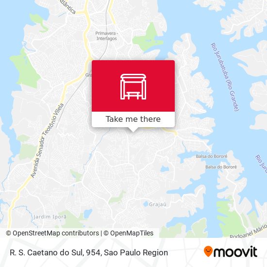 R. S. Caetano do Sul, 954 map
