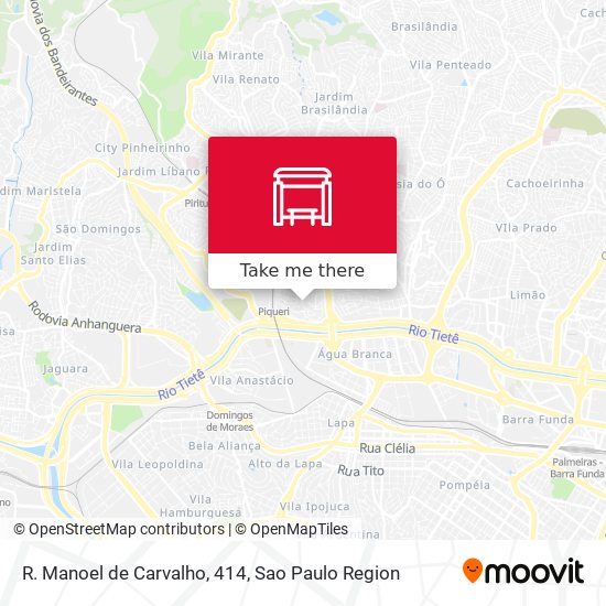 R. Manoel de Carvalho, 414 map