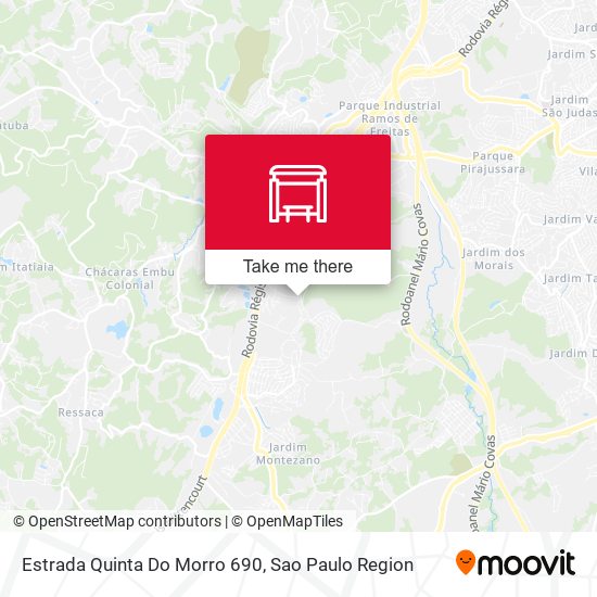 Estrada Quinta Do Morro 690 map
