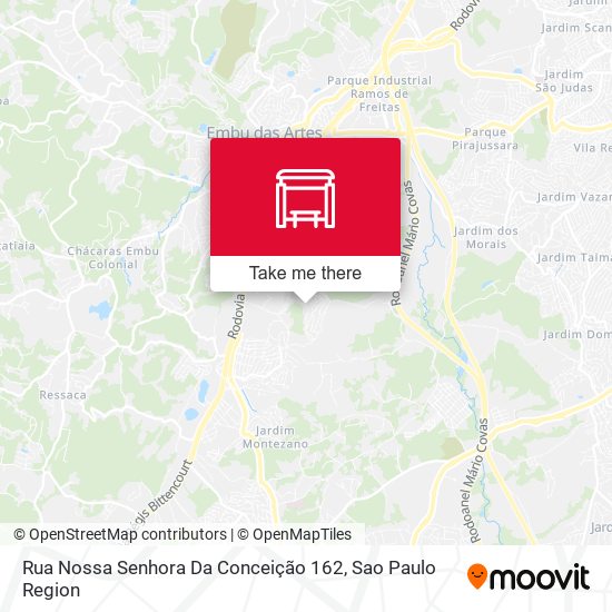 Mapa Rua Nossa Senhora Da Conceição 162