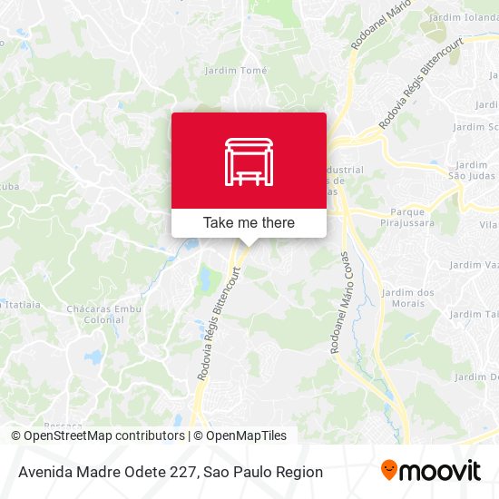 Avenida Madre Odete 227 map