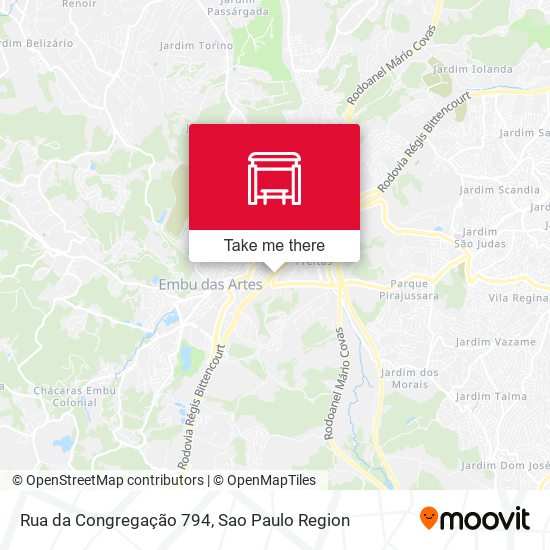 Rua da Congregação 794 map