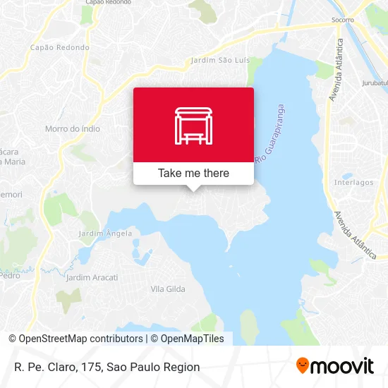 R. Pe. Claro, 175 map