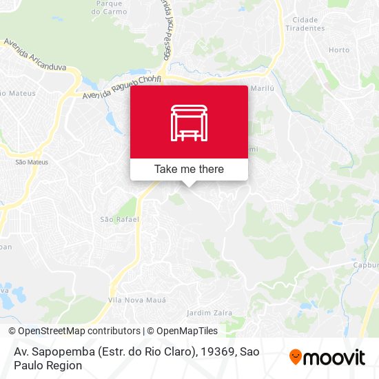 Av. Sapopemba (Estr. do Rio Claro), 19369 map