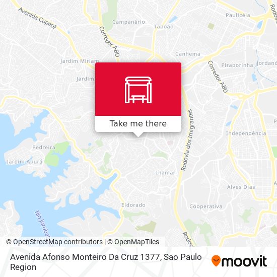 Avenida Afonso Monteiro Da Cruz 1377 map