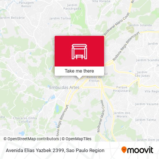 Mapa Avenida Elias Yazbek 2399