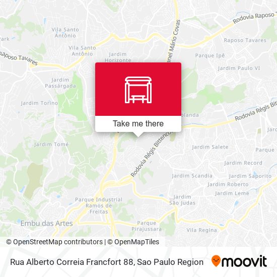 Rua Alberto Correia Francfort 88 map
