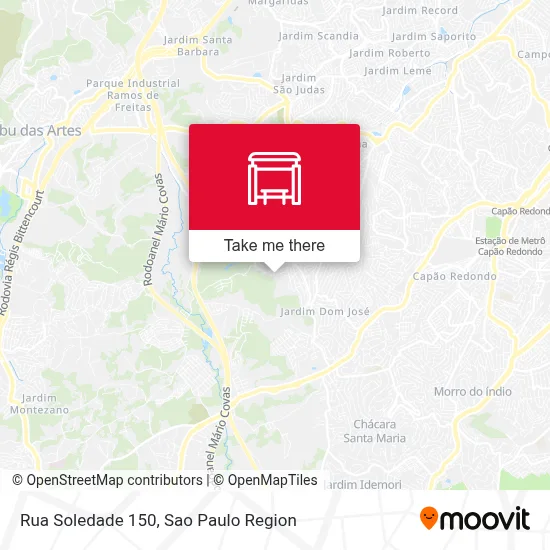 Rua Soledade 150 map