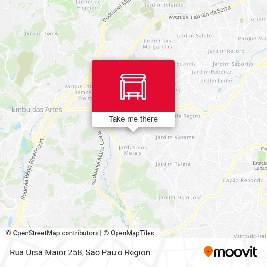 Rua Ursa Maior 258 map