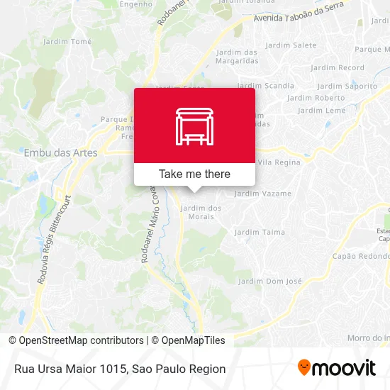Rua Ursa Maior 1015 map