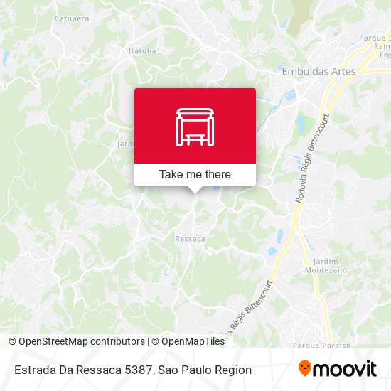 Estrada Da Ressaca 5387 map