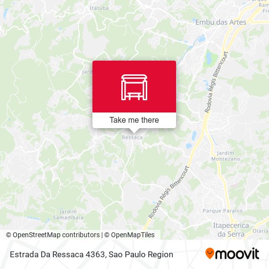 Estrada Da Ressaca 4363 map