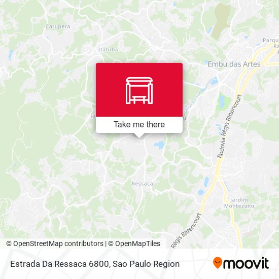 Estrada Da Ressaca 6800 map