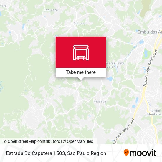 Estrada Do Caputera 1503 map