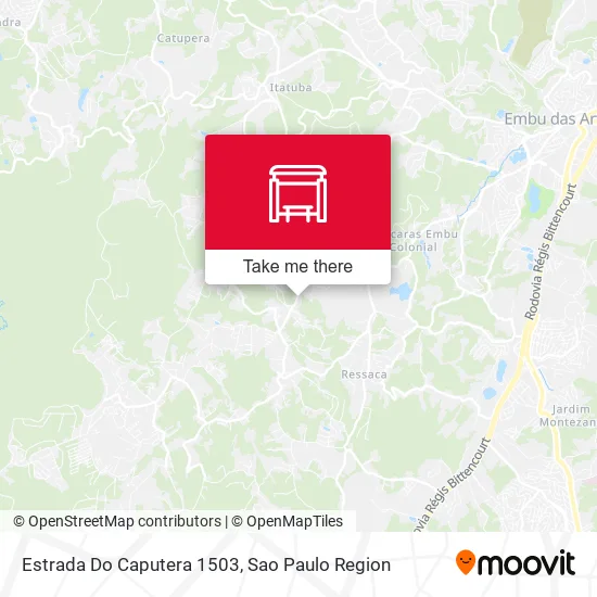 Estrada Do Caputera 1503 map