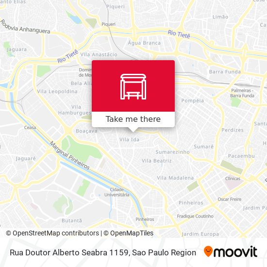 Rua Doutor Alberto Seabra 1159 map
