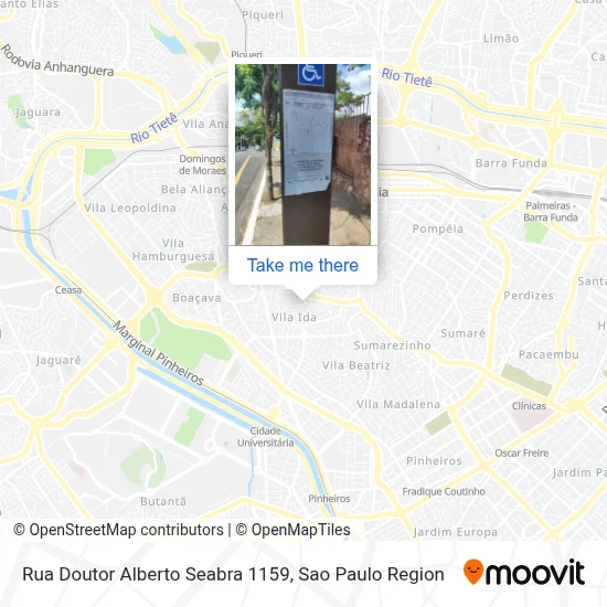 Rua Doutor Alberto Seabra 1159 map