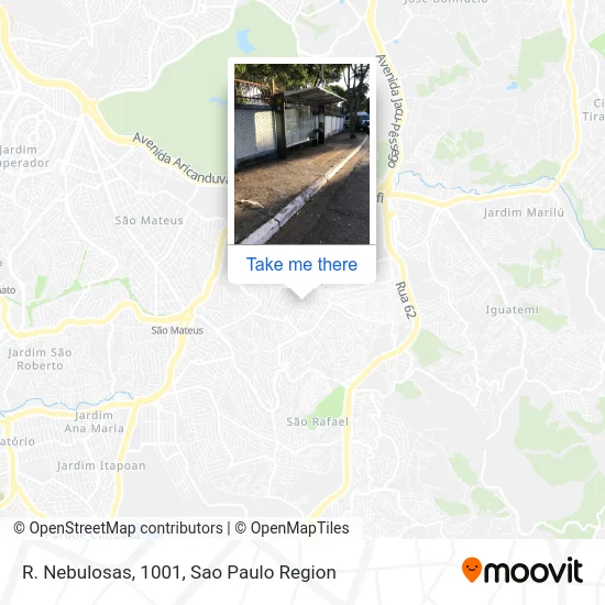 R. Nebulosas, 1001 map