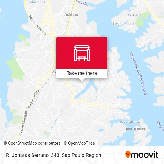 R. Jonatas Serrano, 343 map