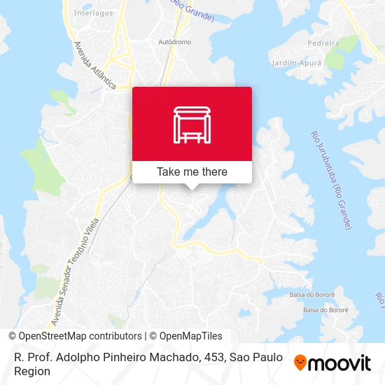 R. Prof. Adolpho Pinheiro Machado, 453 map