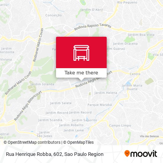 Rua Henrique Robba, 602 map