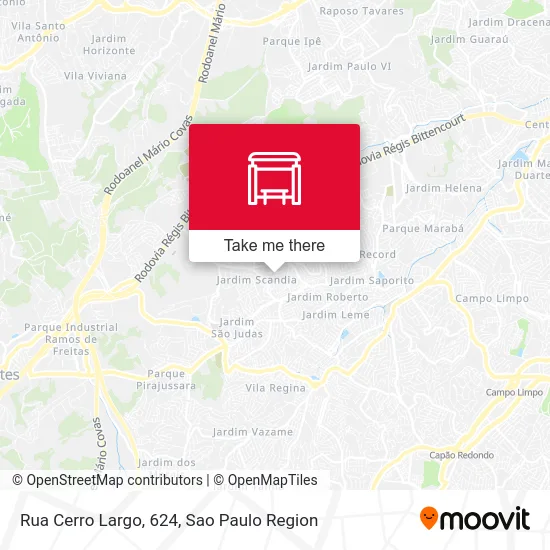 Rua Cerro Largo, 624 map