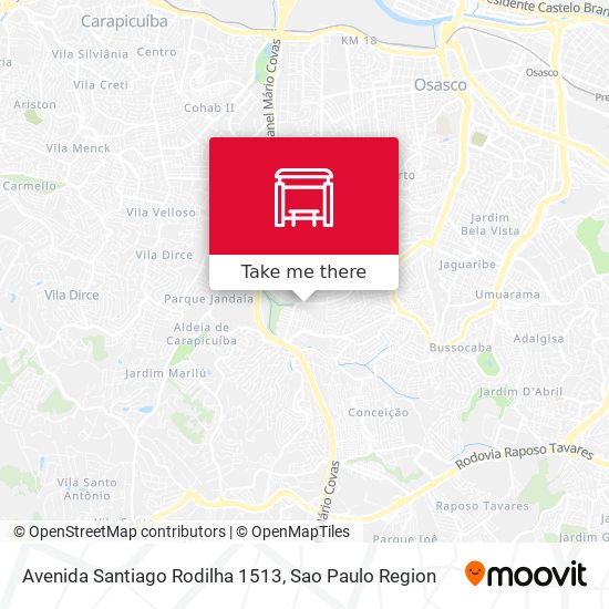 Avenida Santiago Rodilha 1513 map