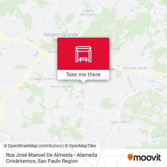 Rua José Manoel De Almeida • Alameda Crisântemos map