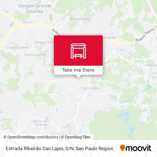 Estrada Ribeirão Das Lajes, S / N map