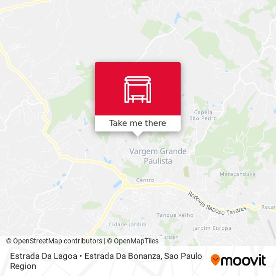 Estrada Da Lagoa • Estrada Da Bonanza map