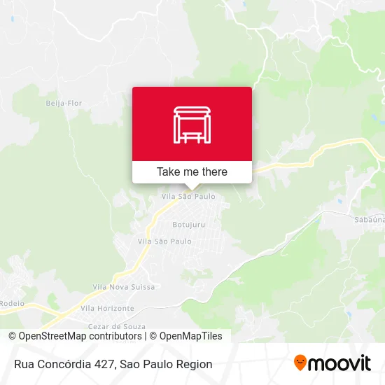 Rua Concórdia 427 map