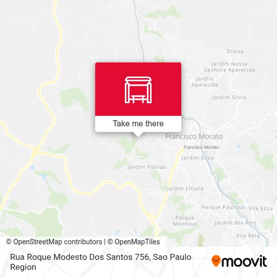 Rua Roque Modesto Dos Santos 756 map
